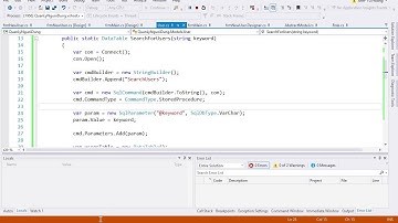 TH7 - Call Stored Procedure in ADO.NET
