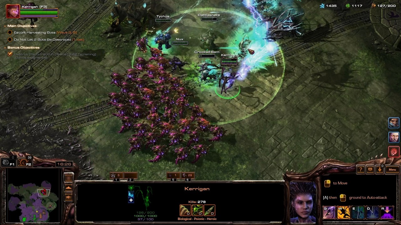 StarCraft 2 Co-op – Kerrigan & Tychus | Mist Opportunities Brutal