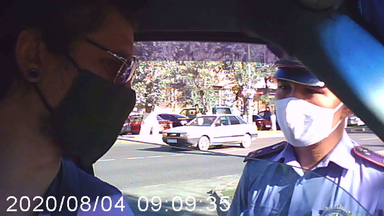 За якобы пешехода 4.08.20г г.Караганда. Ул Кривогуза