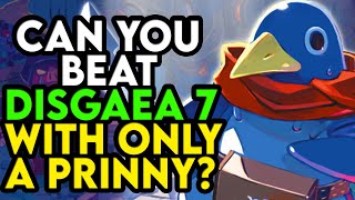 Can You Beat Disgaea 7 Using ONLY A SINGLE Prinny Challenge Run