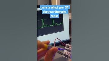 Learn to build your own electrocardiography device #arduino #arduinoproject