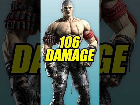 106 DAMAGE | Bryan Fury Combo Tekken 8 Season 3 #tekken8 #shorts #youtubeshorts
