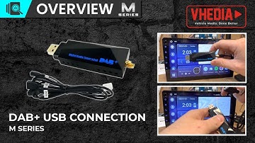 DAB+ USB Connection - M Series