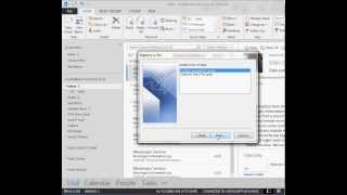 How to Export Contacts From Microsoft Outlook 2013 - CSV
