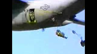 Airborne Jump, music by Van Halen - Jump