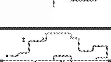 ATARI ST THE SNAKE DIE SCHLANGE HIGH RES MONO GFA BASIC 1988 By Jorn Leiber Joern & Wonderware STE