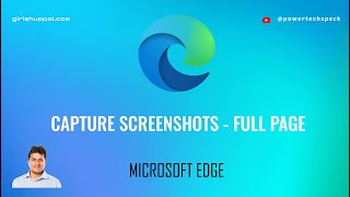 how to capture full page screenshot in microsoft edge?