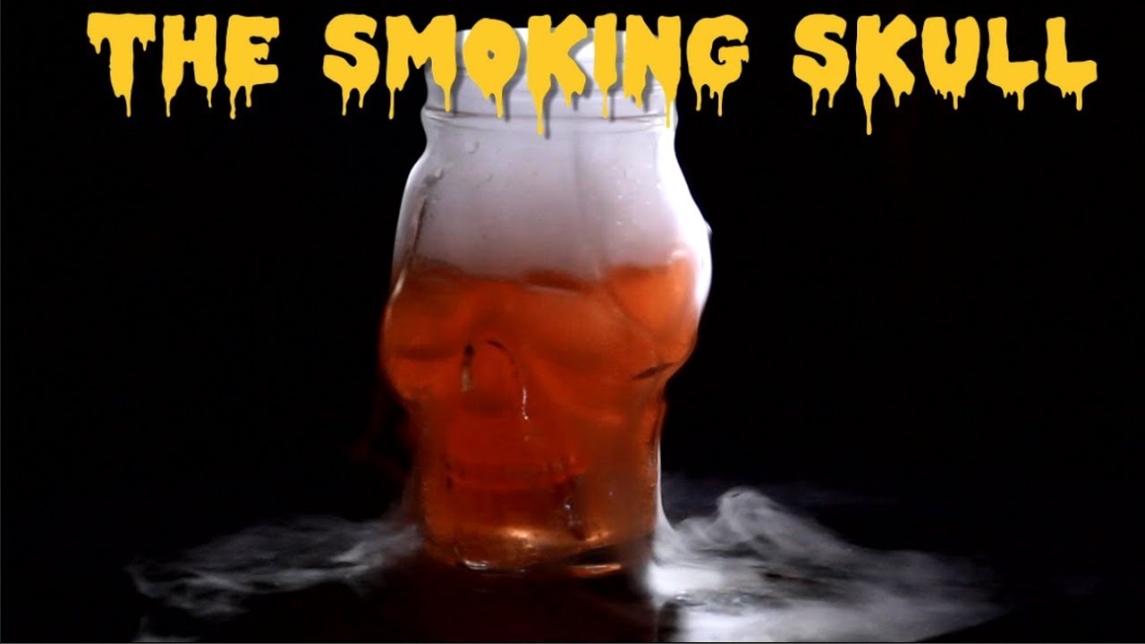 How To Make The Smoking Skull Drinks Made Easy YouTube