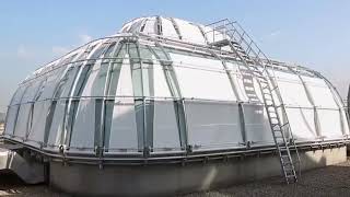 Tensaflex Tensioned Rolling Roof Systems - Retractable Roof Shading