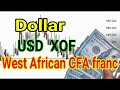 USD / XOF - US Dollar West African CFA franc ( Overview )