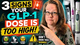 3 Signs Your GLP-1 Dose Is Too High
