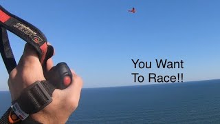Racing Planes!?! First Solo Paramotor Flight!!