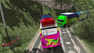 Jalur Ekstreme Lintas Sumatra Bus Medan Jaya | Euro Truck simulator 2 | Bus MOD