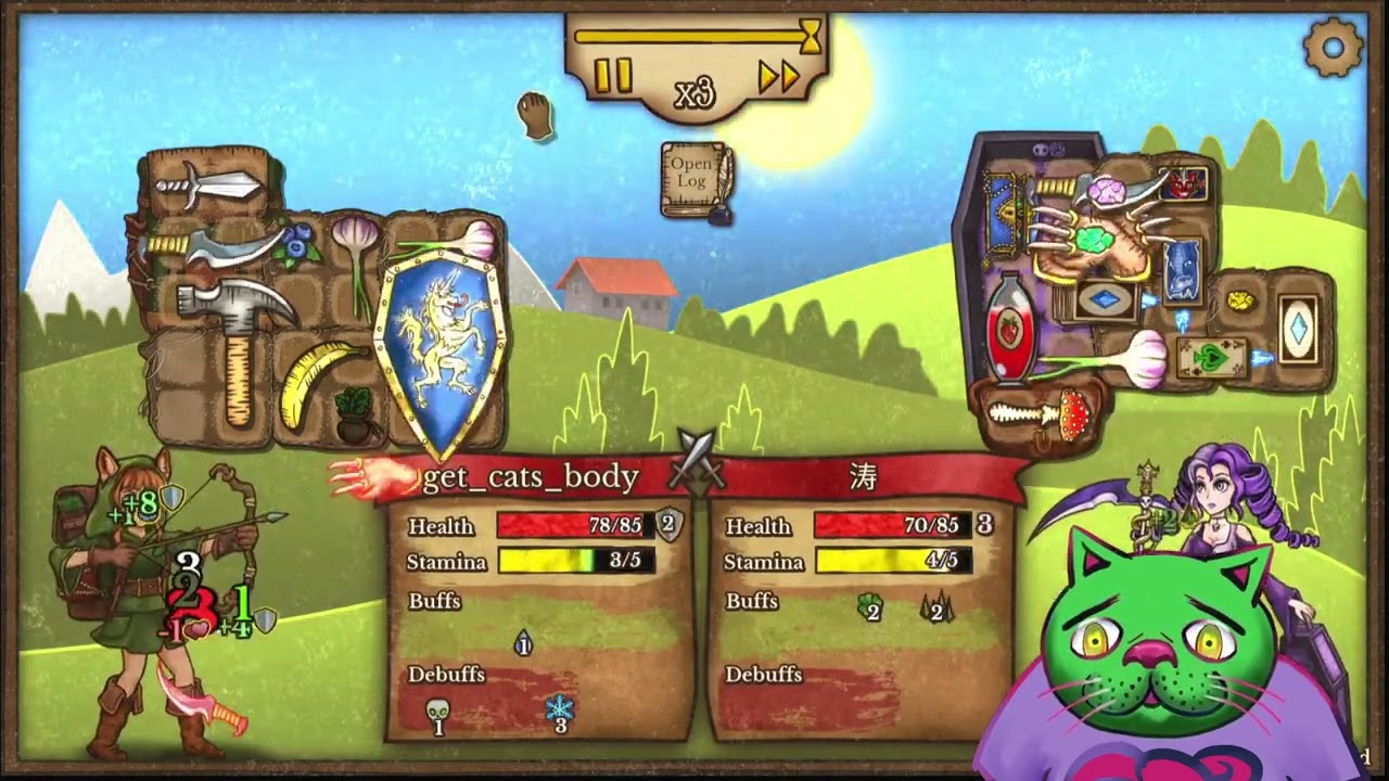 【バックパックバトルズ】全然上手くならない猫おじVetuber