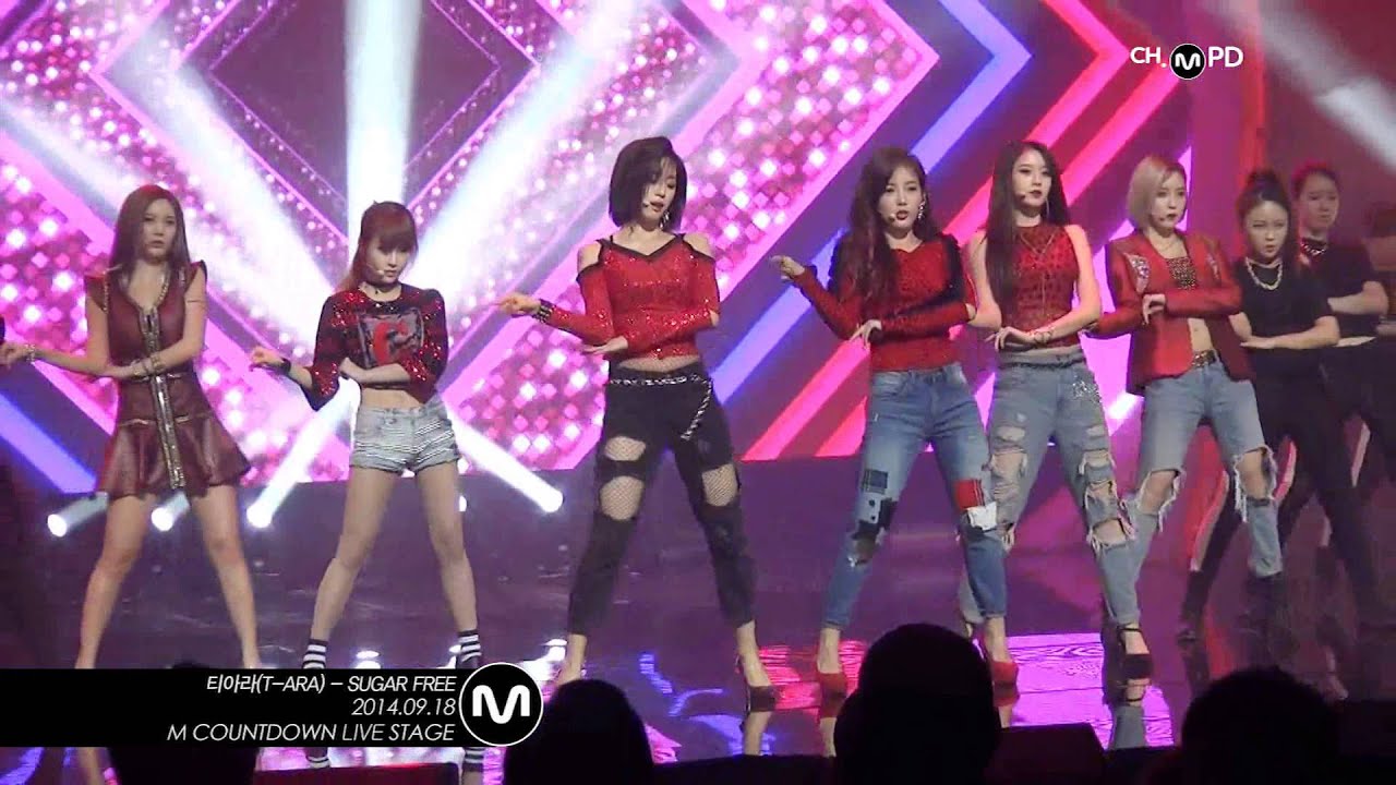 [MPD/직캠] 140918 티아라(T-ARA) - Sugar free
