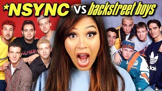 *NSYNC vs Backstreet Boys Lyric Battle!