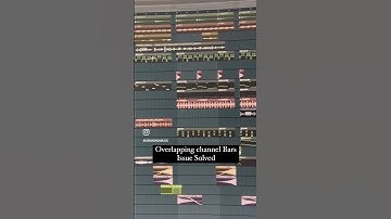 Overlapping Channel Bar Issue Solved #flstudiotips #flstudio #flstudioshorts