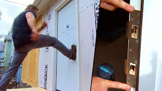 how to install a ‘fortress door’ to keep your home safe