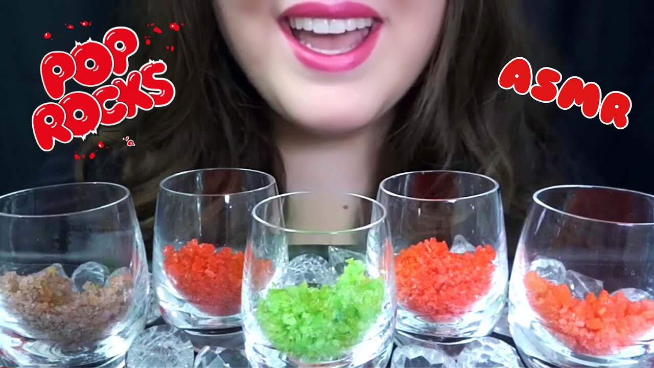 Asmr Pop Rocks ASMR Pop Rocks Candy 💥 SATISFYING Sizzling & Popping Eating Sounds ...