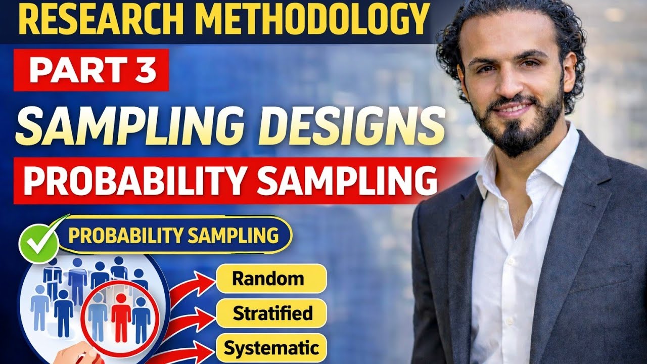 Sampling Designs in Research Methodology | Probability Sampling in Nursing research Explained