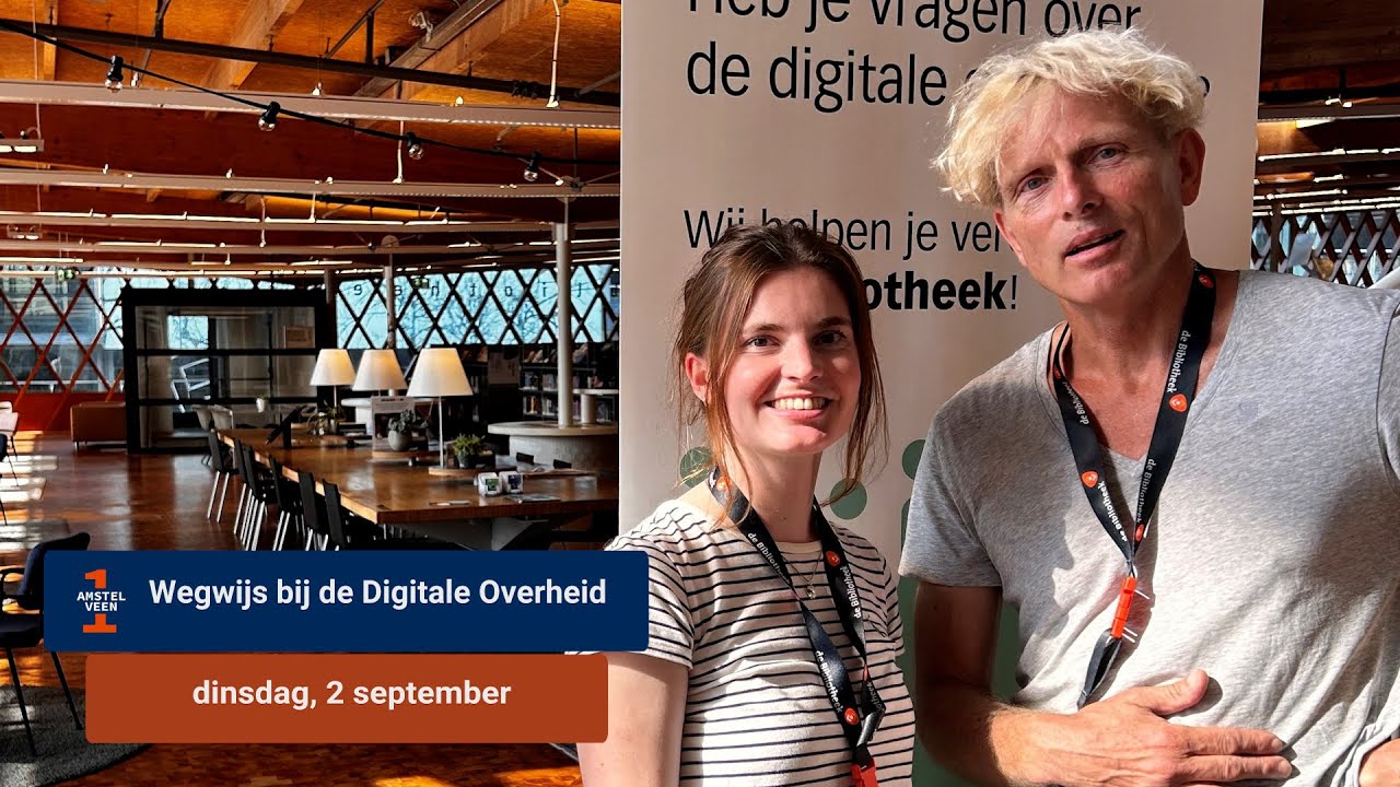 Eva en Bart nieuwe gezichten bij Informatiepunt Digitale Overheid