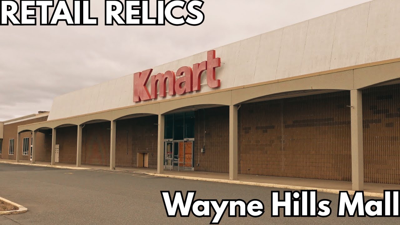 Реликвии розничной торговли в торговом центре Wayne Hills: заброшенный Kmart, Toys 
