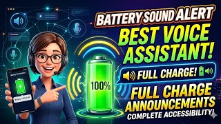 Battery Sound Alert Best Voice Assistant for Full Charge Announcements & Complete Accessibility! 🔋🔊 screenshot 3