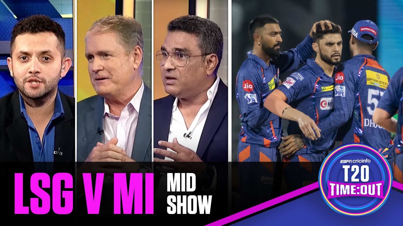 Mumbai post 182-8 at Chepauk | T20 Time:Out | Eliminator – LSG vs MI Mid show