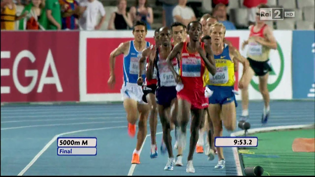 5000m men FINAL 20th European Athletics Championships Barcelona 2010 HD