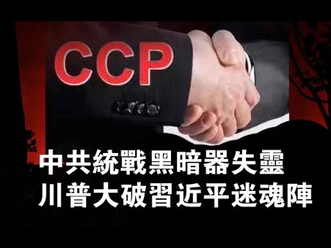 美国公开中共统战暗器解药 中国海外军团大乱夺路而逃