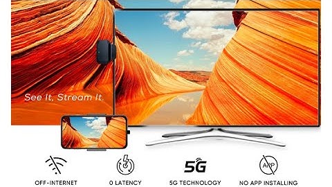 HYPER MIRROR - 0 Latency Casting Solution For Phone & Laptop