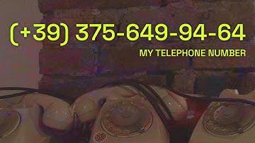 (+39) 375-649-94-64 My Telephone Number - "LIVE AT SANTELLE ROK" (Official video)