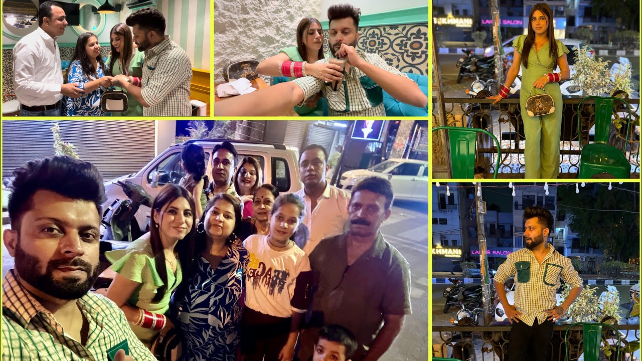 Sweety Di and Jiju ki Dinner Party par puri family ke sath kia full enjoy 🧿💚