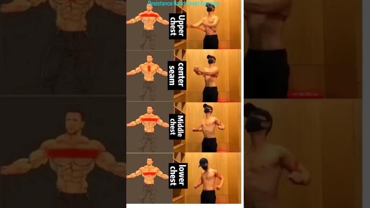 Resistance Band Chest Exercise YouTube