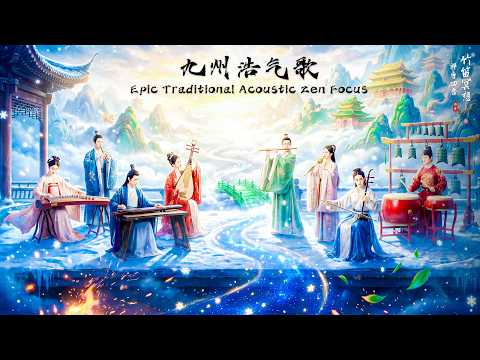 九州浩气歌 | Epic Traditional Acoustic Zen Focus