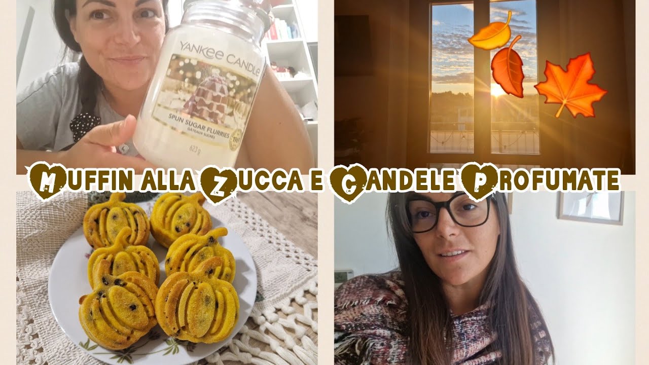 Andiamo dal Parrucchiere/Muffin zucca e Cioccolato/Yankee Candel