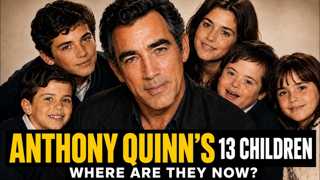 What Happened To Anthony Quinn's 12 Children And Their Hidden Sibling?