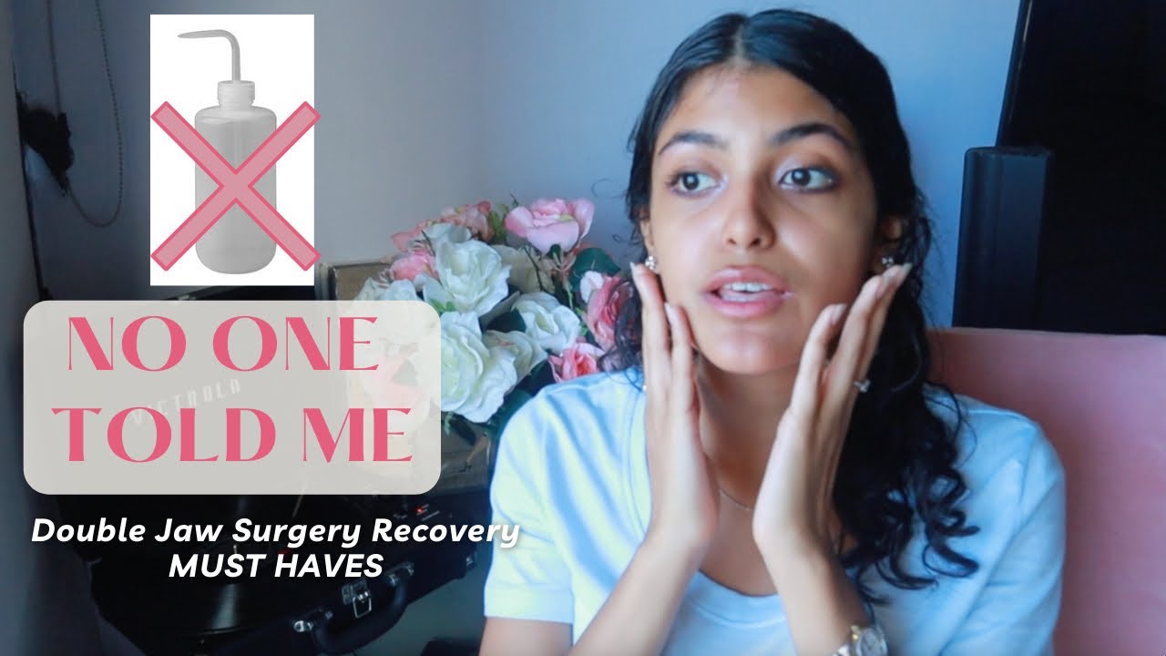 the truth: supplies you ACTUALLY need (double jaw surgery)