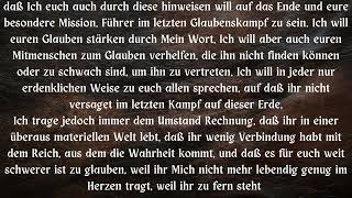 AUßERGEWÖHNLICHE GESCHEHNISSE ZEICHEN DES NAHEN ENDES ....