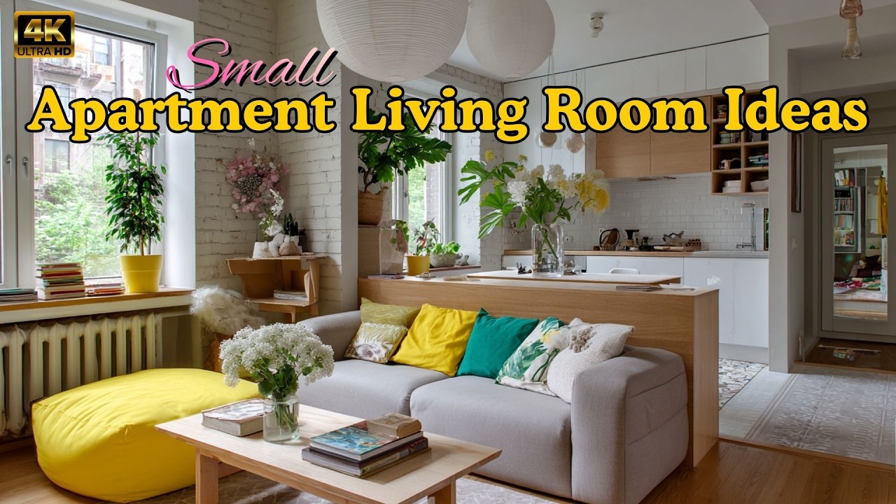 Тенденции дизайна интерьера гостиных в небольших квартирах в 2026 году