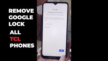 Factory Reset and Bypass/Remove Google Lock FRP on all TCL devices