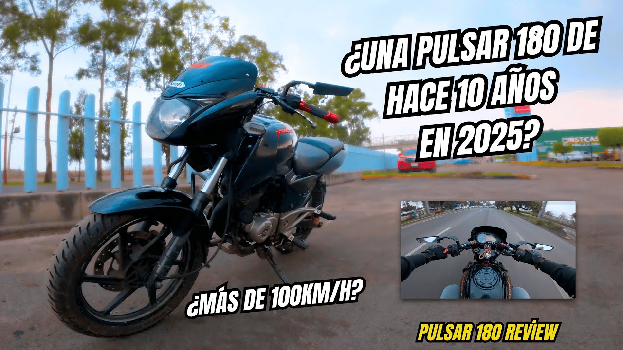 Una Pulsar 180 en 2025 | REVIEW Y TOP SPEED