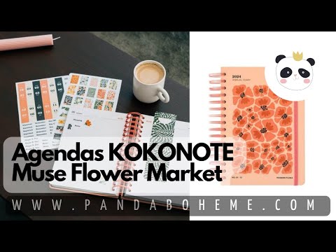 Agendas KOKONOTE  Diarias - Petit Boarding Pass 