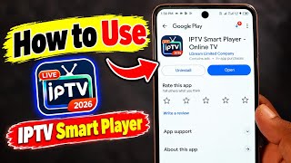 iptv online player app kaise use kare | iptv app kaise use kare | smart iptv player online tv app screenshot 2