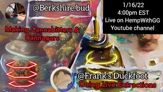 Gg Lounge. Live pressing, Cannagars ,Guests @berkshire.bud @ @Frank duckfoot. Q & A