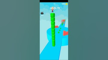Cube Stacker Surfer 3d - Gameplaywalkhthrough all levels #shorts #android