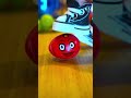 美味しいアンパンマンお菓子を潰して食べた