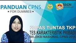 FULL PEMBAHASAN  TES KARAKTERISTIK PRIBADI TKP, KUNCI JAWABAN TIPS DAN TRIK CAT UJIAN CPNS 2019 - Durasi: 24.42. 