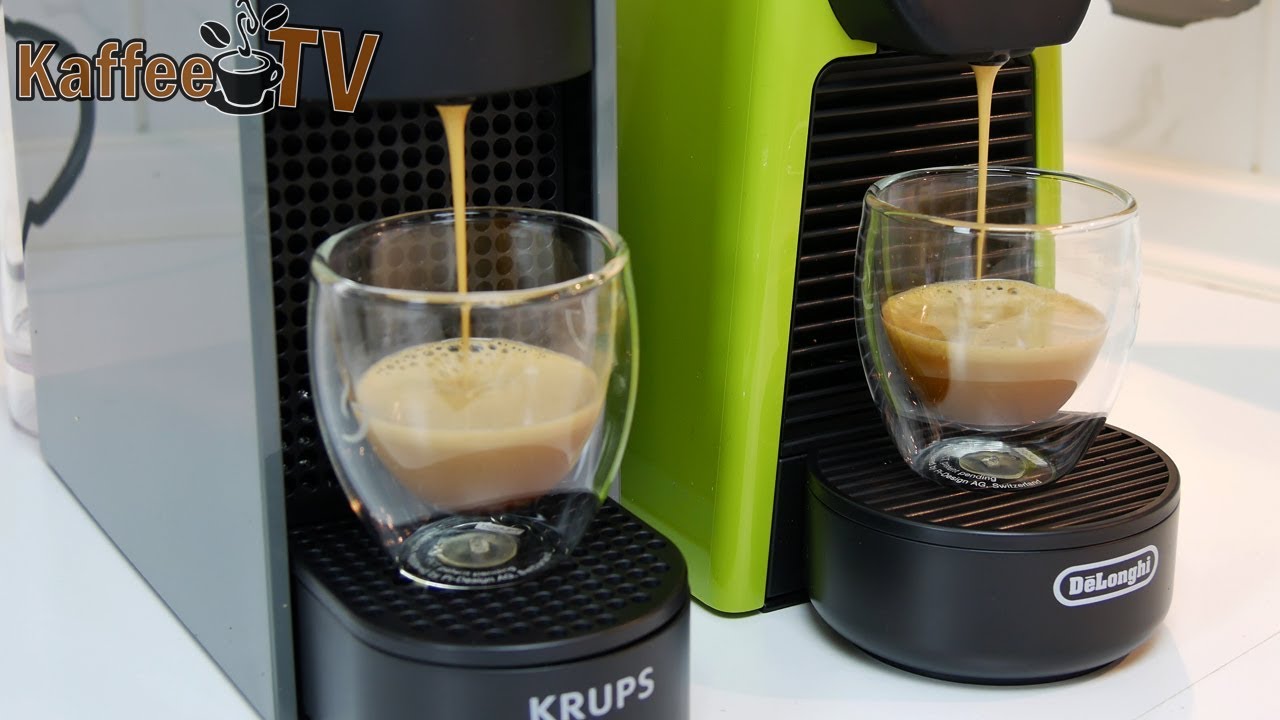 Nespresso Essenza Mini DeLonghi EN85L Kapselmaschine lime Kaffeemaschine NEU 
