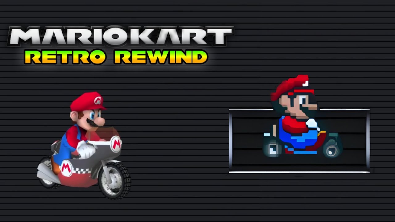 Mario Kart Retro Rewind - 200cc Grand Prix Cup 1 (4K)